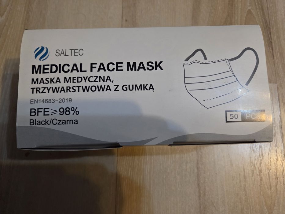 Zestaw 2 sztuk maseczek + gratis 50 szt.