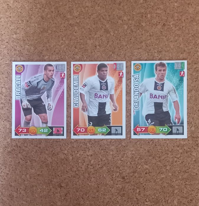 Conjunto 3 cartas Nacional da Madeira (adrenalyn 2010-11)