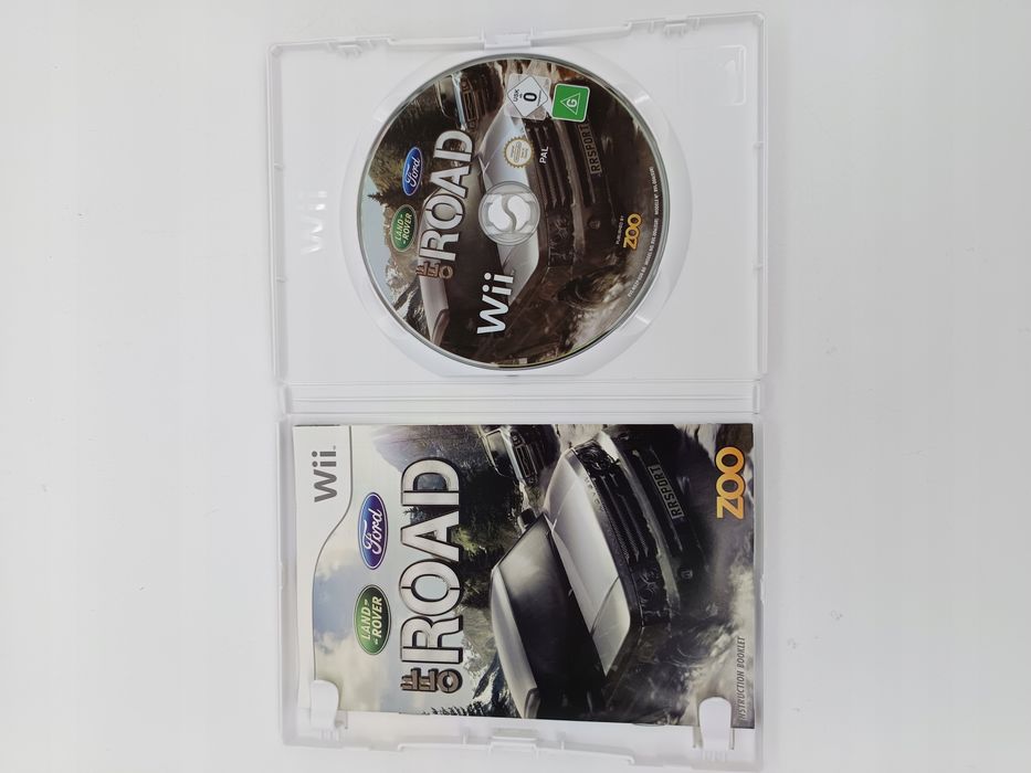 land rover ford off road nintendo wii pudełkowa