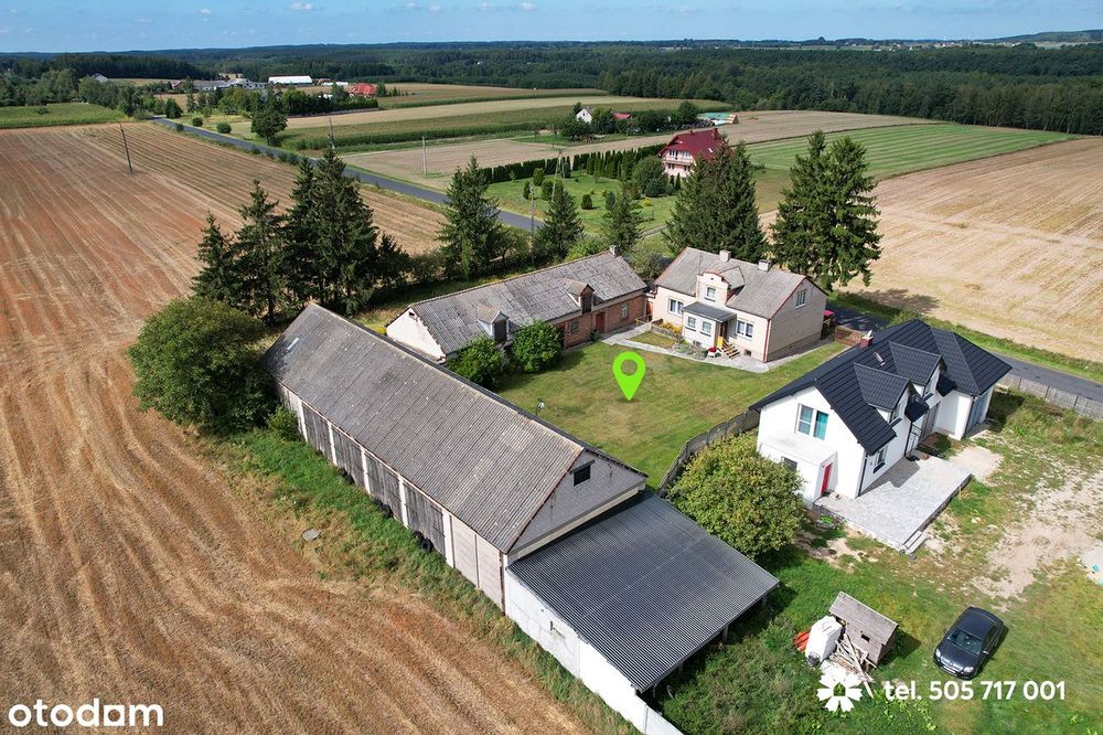Siedlisko pod Lipnem, duże budynki gospodarcze - Widok 4