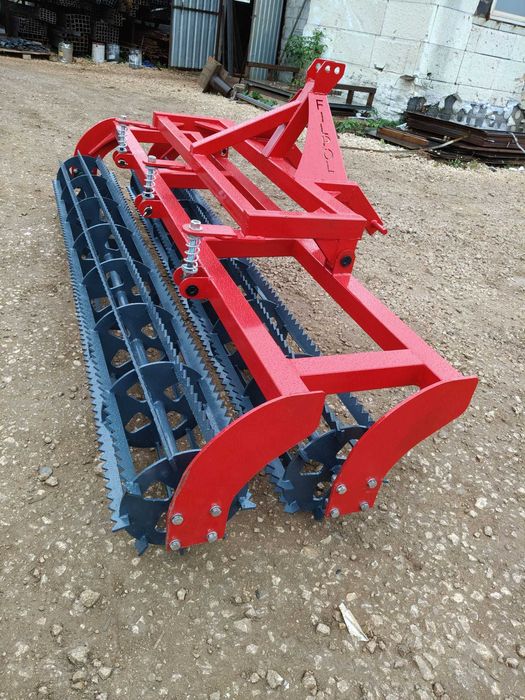 Duży ciężki wał podwójny dociskowy 3m duża średnica PRODUCENT