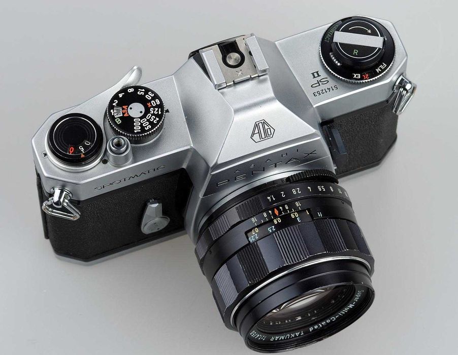 Pentax Spotmatic II S.M.C Takumar 50/1.4  відмінний плівковий комплект
