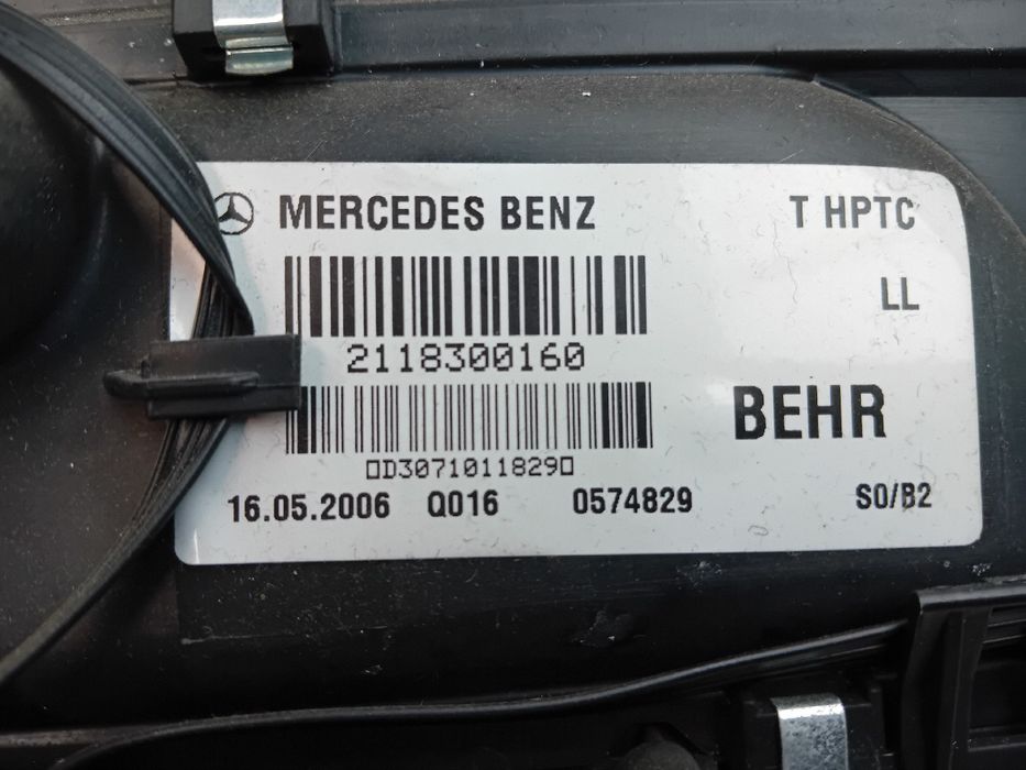 Chauffage / sofagem completa MERCEDES-BENZ CLS (C219)