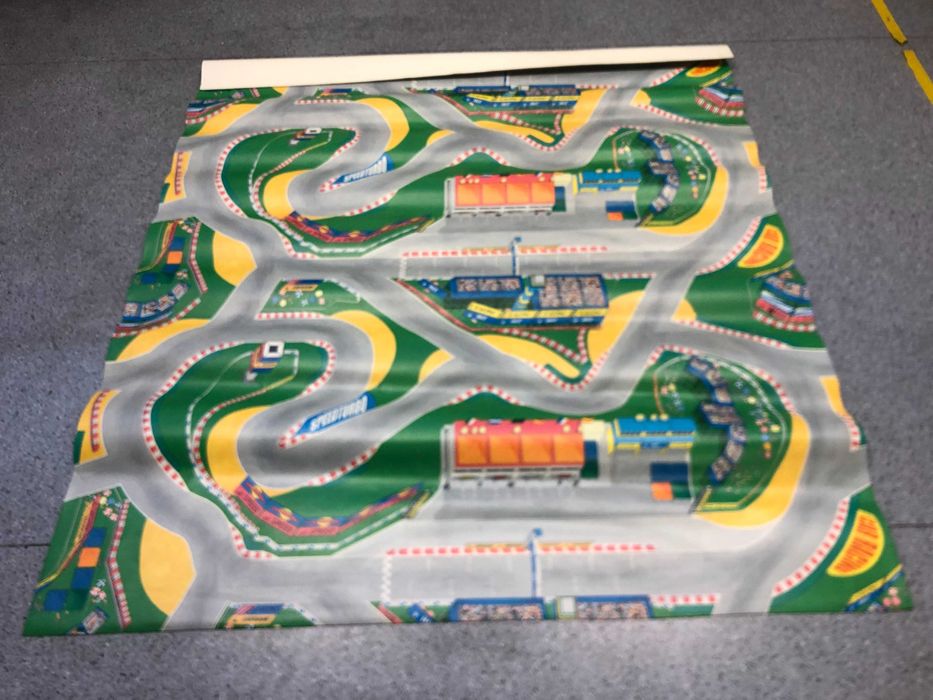 Tapete Brincar Vinil Pista - SO HOJE