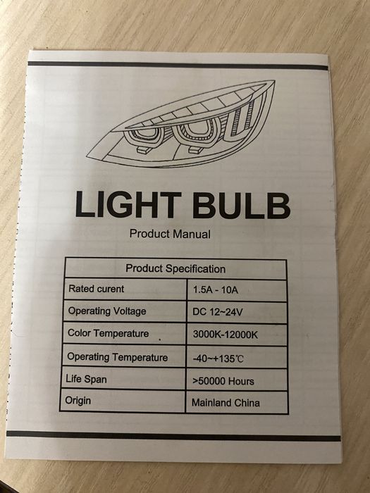 LED лампи H1 CANBUS нові