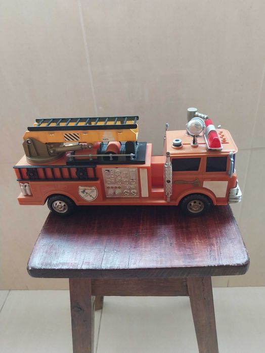 Camião dos bombeiros, brinquedo vintage