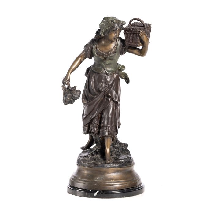 Escultura - Auguste Moreau (assinada)