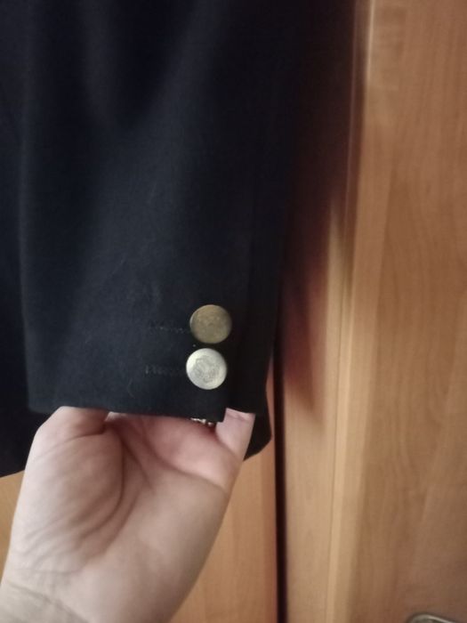 Marynarka Westbury-C &A czarna dwurzędowa