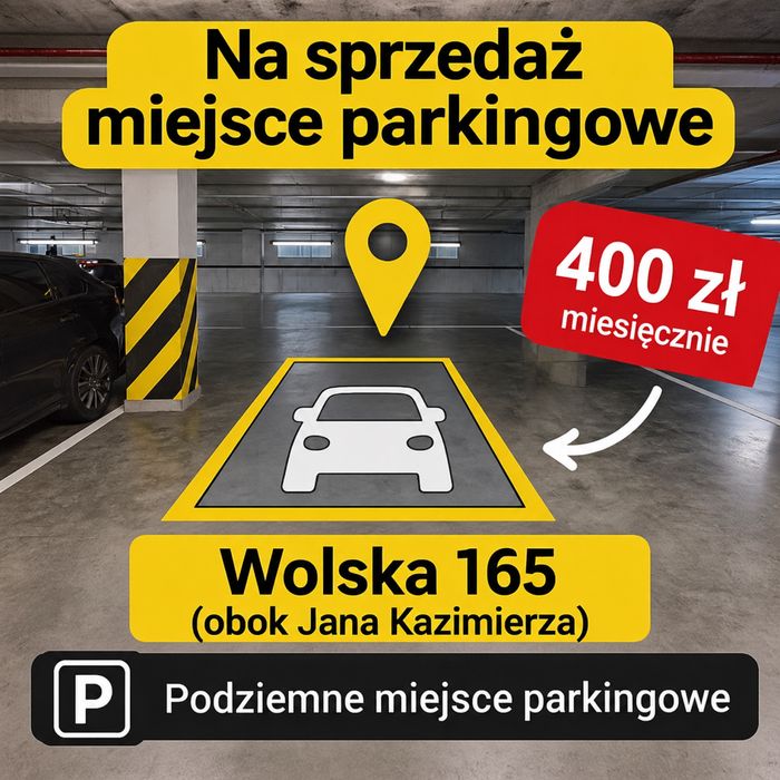 Miejsce parkingowe podziemne