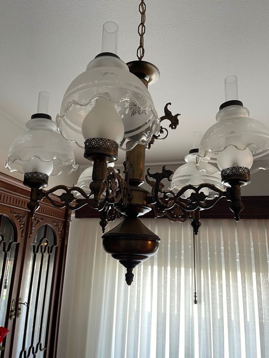 Candeeiros Sala antigos