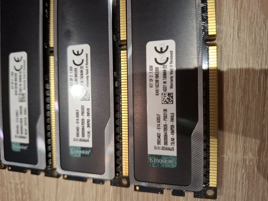 Pamięć RAM HyperX Black DDR3 16GB 4x4GB 1600MHz CL9