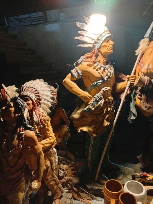 Coleção de índios bom estado