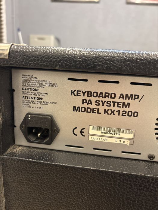 Behringer KX1200 – Keyboard Amp / PA System – 120 W – OKAZJA