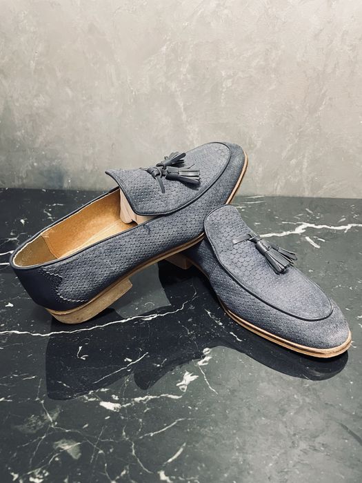 Лофери чоловічі натуральний замш