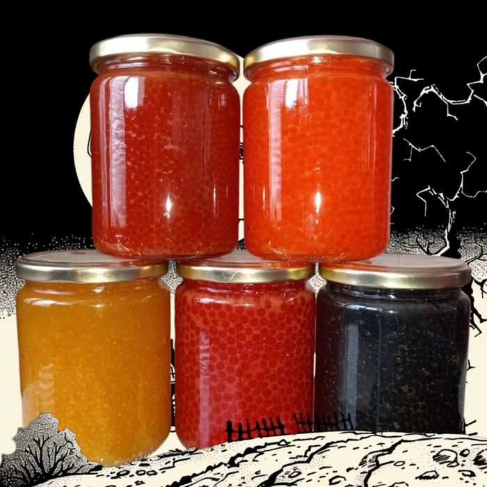 Ікра від виробника червона, чорна