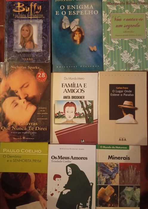 Livros diversos em bom estado