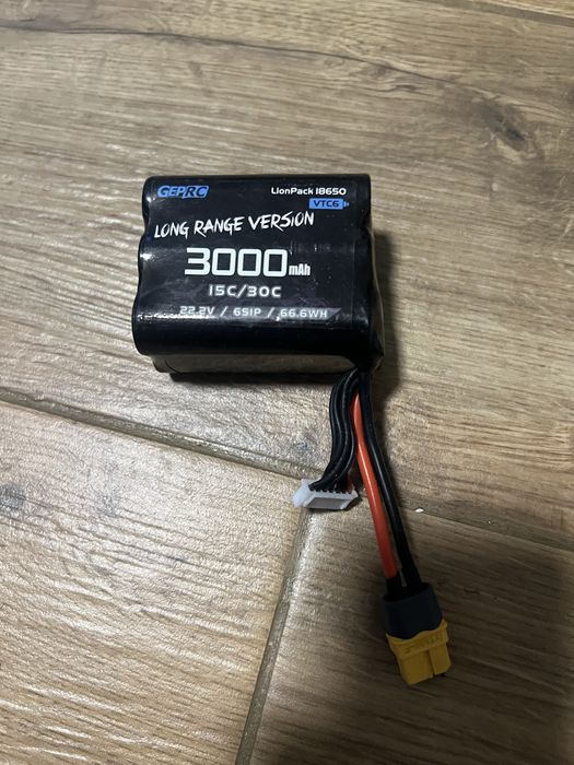 Pakiet lion 3000mah geprc long range fpv 6s