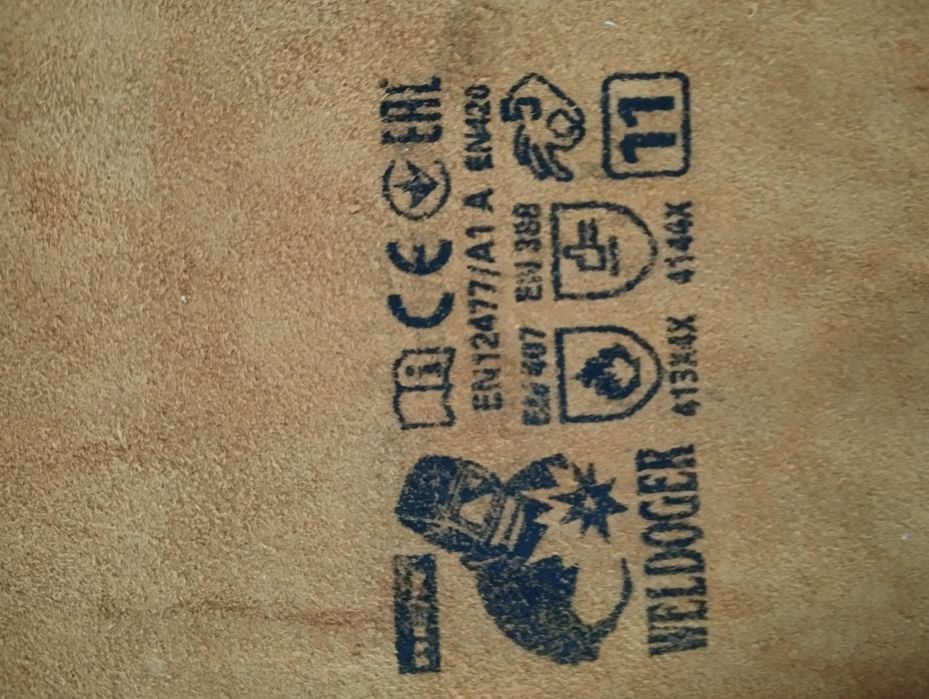 Rękawice spawalnicze skórzane