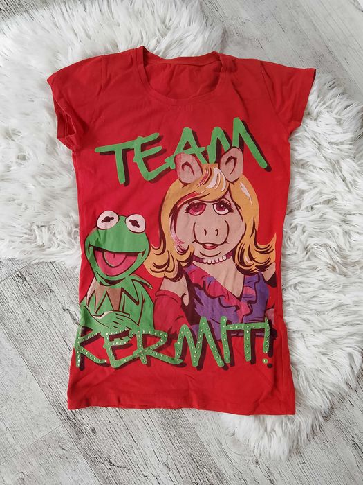 Koszulka damska Kermit and piggy
