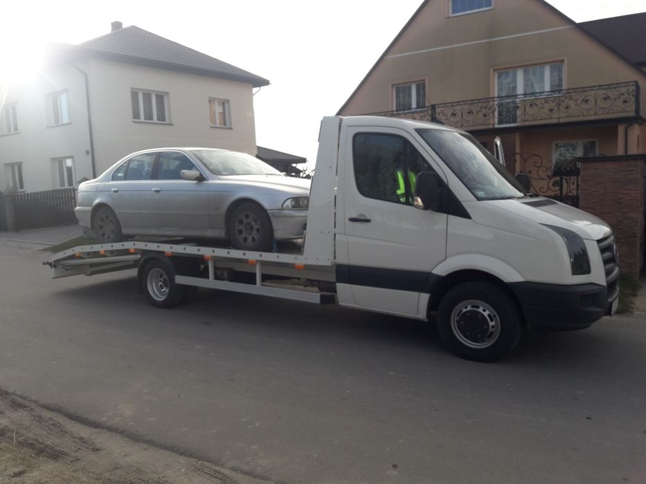 Pomoc Drogowa 24/7 Autolaweta Transport Maszyn Holowanie Pomoc Drogowa