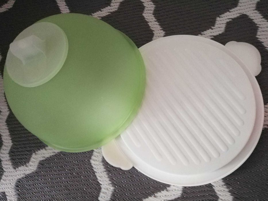 klosz na tort zielony