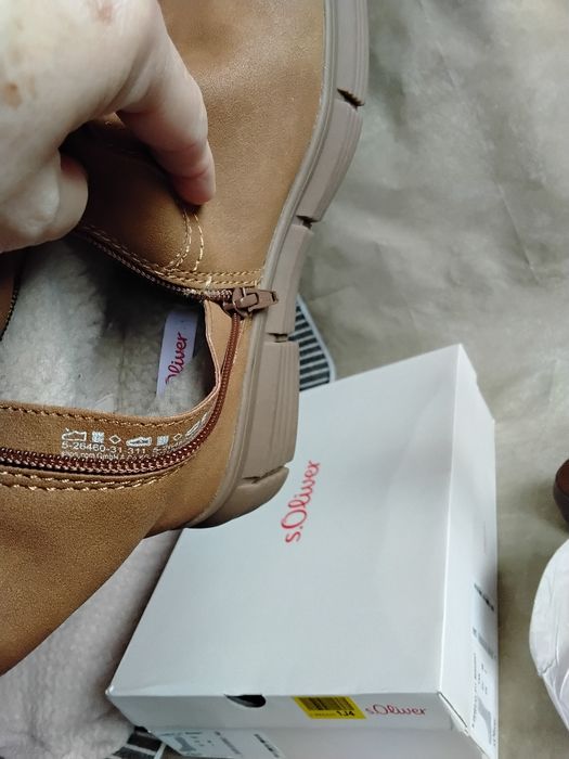 S.Oliver kozaki ocieplane