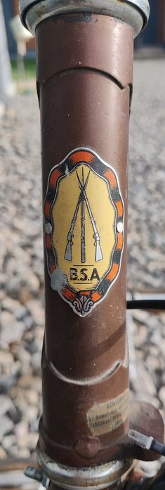 Stary rower BSA po "tuningu" :)