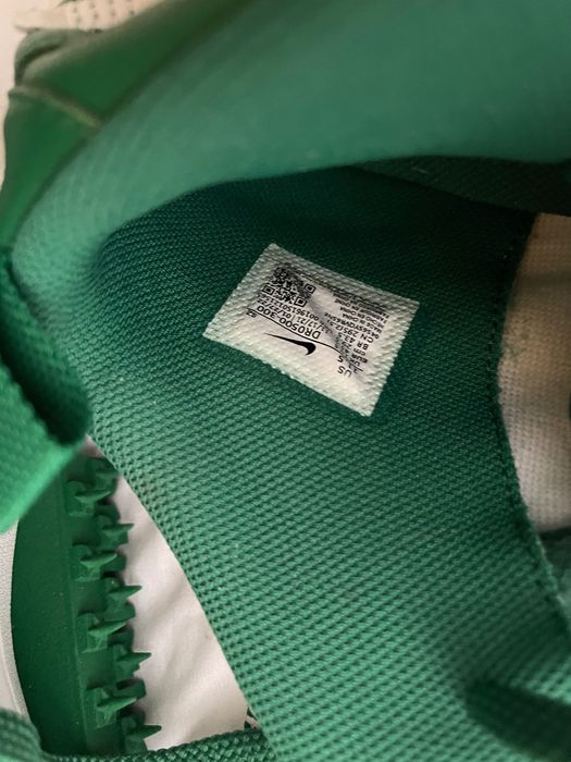 Кросовки  Nike Air Force 1 Off-White Mid SP Leather Pine Green