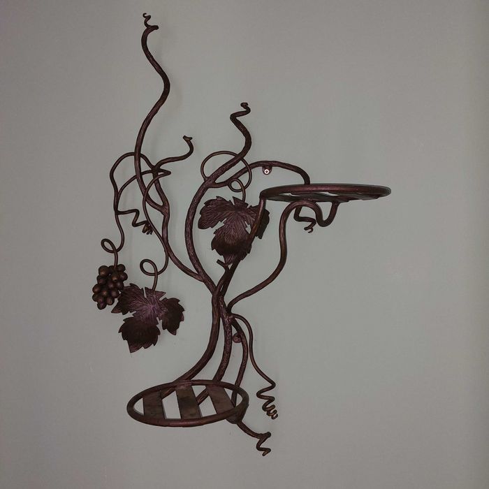 полиця кована для квітів