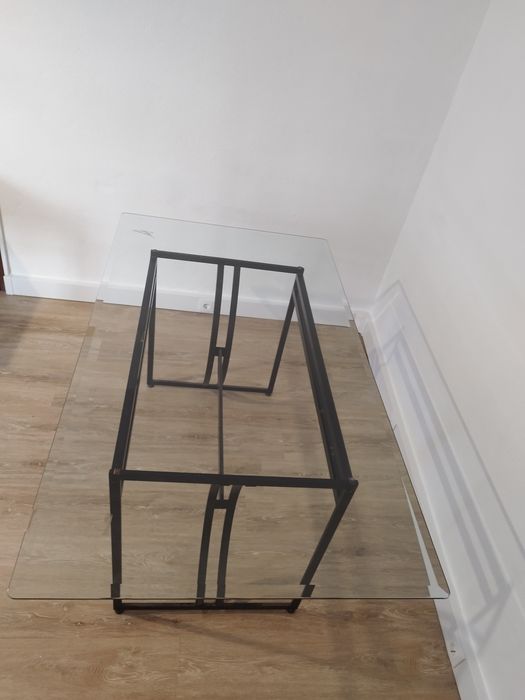 Mesa de vidro 6 lugares