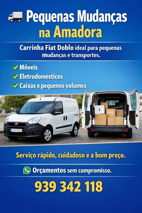 Fretes e pequenas mudanças.