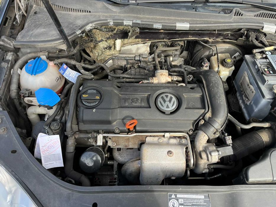 silnik kompletny vw jetta golf v 5 1.4 tsi cax 225719 km do odpalenia
