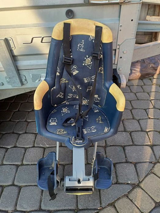 Fotelik rowerowy dla dziecka firmy Bobike.