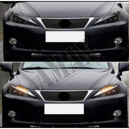 Передние фары. головной свет ( БИ-ЛЕД DESIGN 2020). Лексус ИС ХЕ20