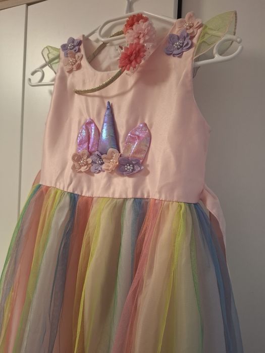 Strój karnawałowy, na bal, jednorożec