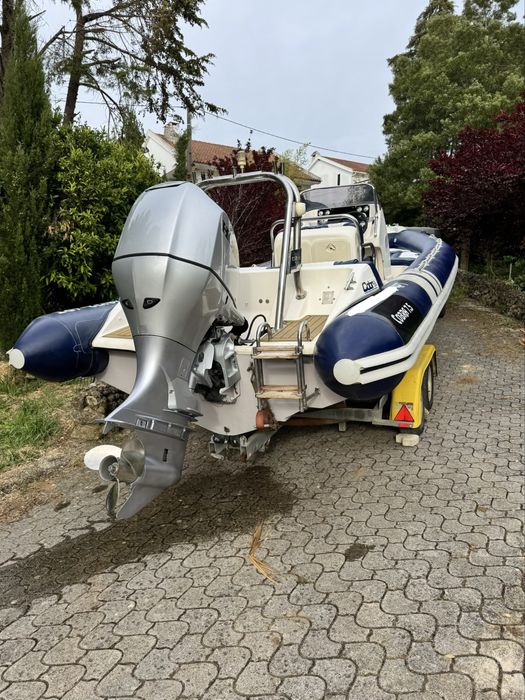 Semi rigido rib cobra 7.5m com honda 200