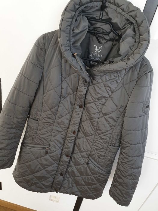 Pikowana kurtka, płaszczyk, Canada C&A, rozmiar S, 36