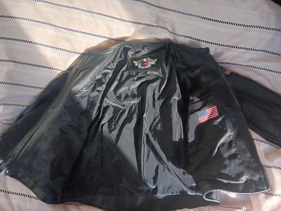Kurtka skórzana Harley Davidson XL