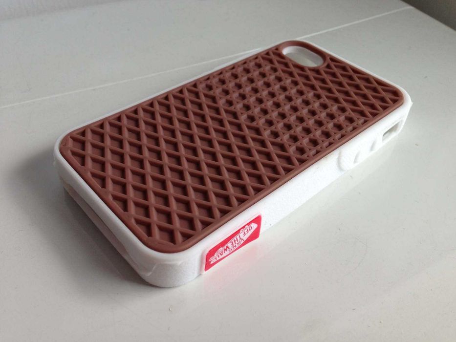 Vans White / Brown Silicone Case for iPhone 4 / 4s (new)64563993054466120