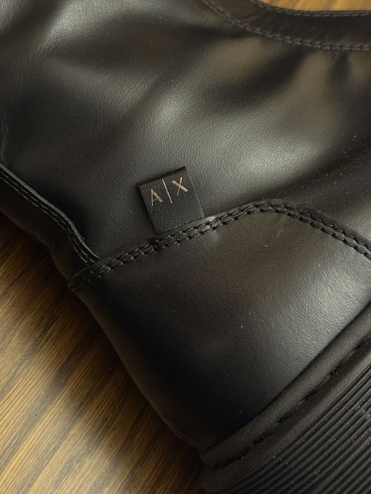 Armani Exchange сапоги кожа