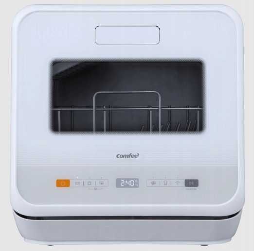zmywarka mini nablatowa Comfee CTS 3.2G, kemping 2w1, zbiornik na wodę