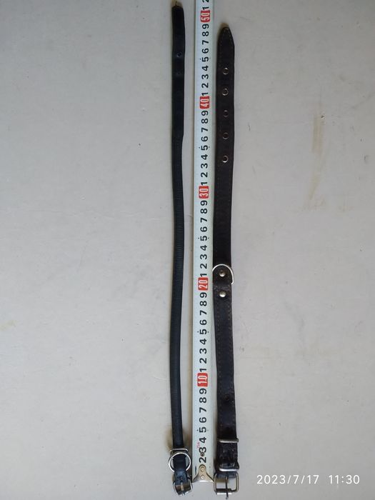 Поводок,  ошейник  для собаки.