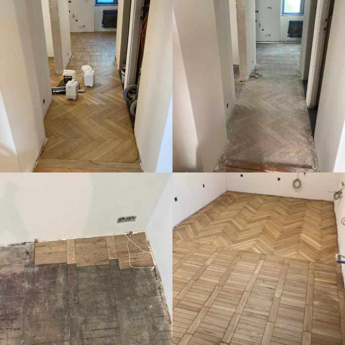 Cyklinowanie, renowacja podłóg drewnianych