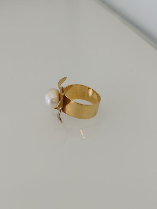 Anel em ouro de 19,2kt