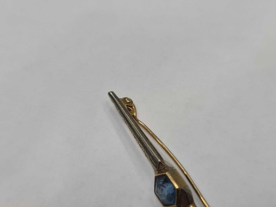 Złota broszka/ Złoto 585/ 1.64 gram