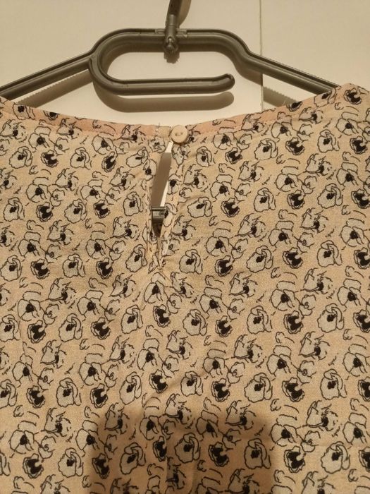 Bluzka PROMOD kwiaty L XL 40 42