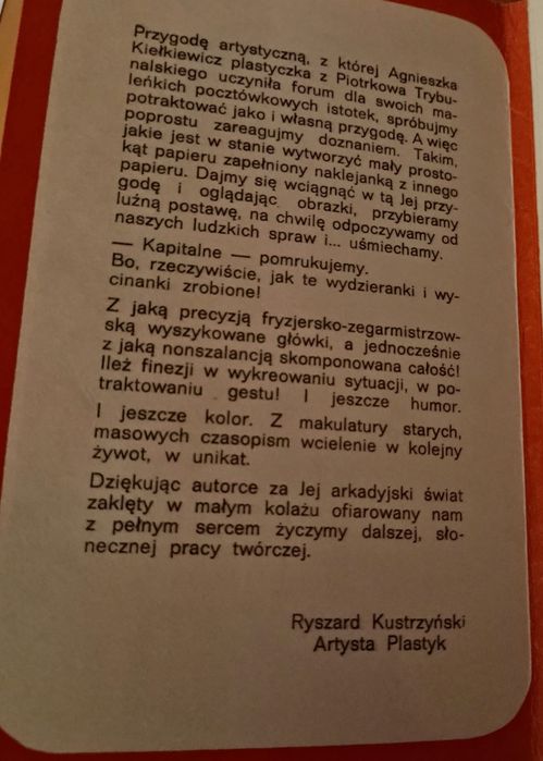10 pocztówek z pracami Agnieszki Illinicz Kiełkiewicz