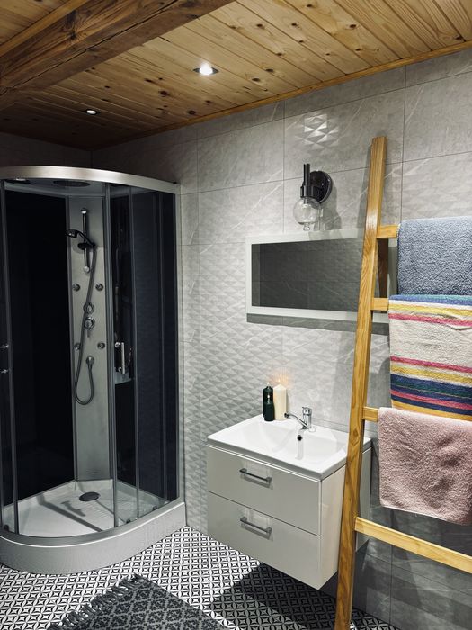 Chata na Podlasiu | Domek w lesie | Jacuzzi ogrodowe