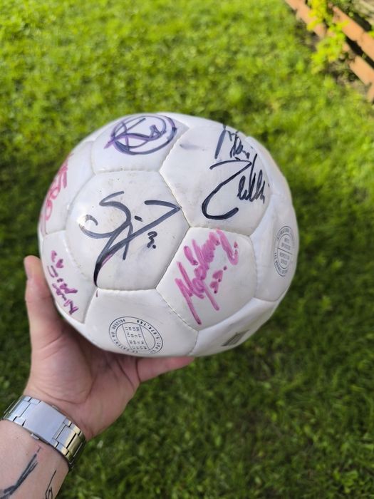 Wisła Kraków - piłka autografy