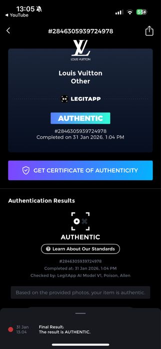 Сумка-мессенджер Louis Vuitton